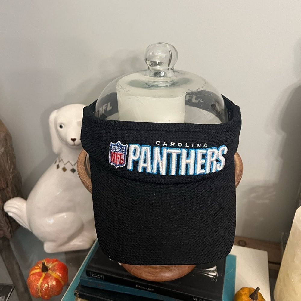 NFL Carolina Panthers team apparel  Reebok visor.